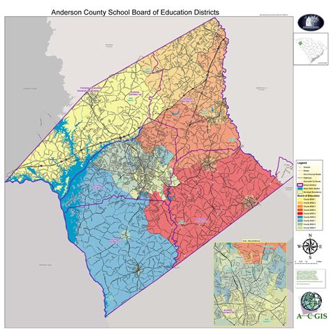 Area Map – Anderson County SC Department of Education