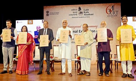 Lalit Kala Akademi Inaugurates the 64th National Exhibition of Art with ...