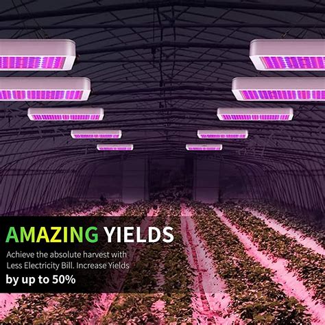 Full Spectrum LED Grow Light with Dual Switch Seedling Grow Light for ...