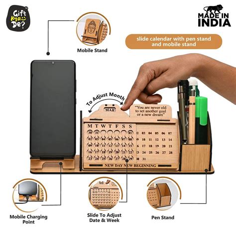Lifetime Calendar | Mobile Stand | Best Online Gifts | Gift Kya De