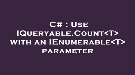 Image result for IQueryable Count or Any