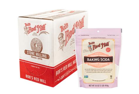 Bob's Red Mill Baking Soda, 16oz (Pack of 4) - Non GMO, Vegan, Paleo ...