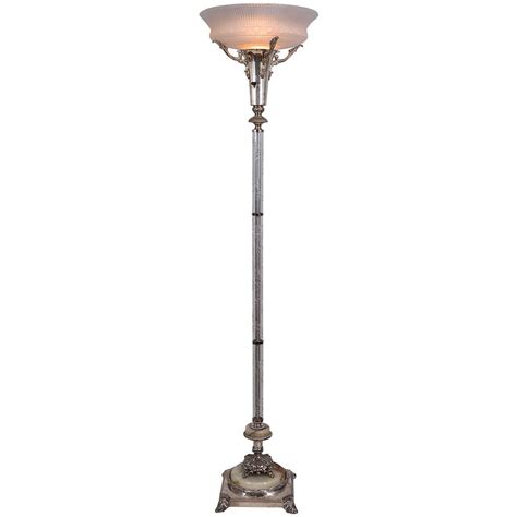 Vintage Torchiere Floor Lamp - ThomasOtis