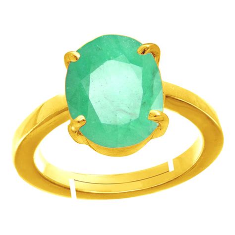 Rama & Mool Chand Trading 5 ratti Emerald Panna and Certified Columbian ...