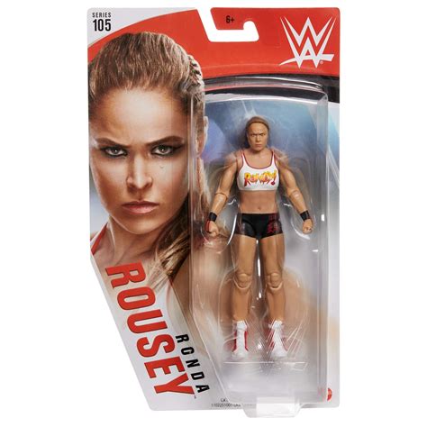 WWE Ronda Rousey Basic Series #105 Action Figure in 6-inch Scale with ...