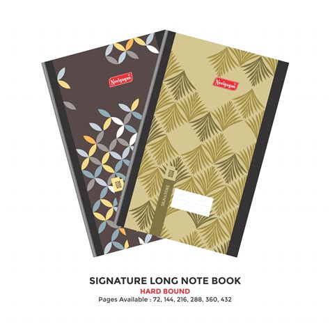 Signature Notebook, (21.0cm x 34.0cm) Hardbound – Neelgagan