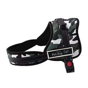 Woofy Dogs Vest Heavy Duty Harness | Non-Pull Soft Padded Body Harness ...
