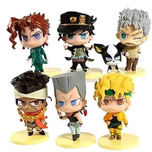 Buy PINAKA Jojos Bizzare Adventures Cute Action Figure Weeb Manga ...