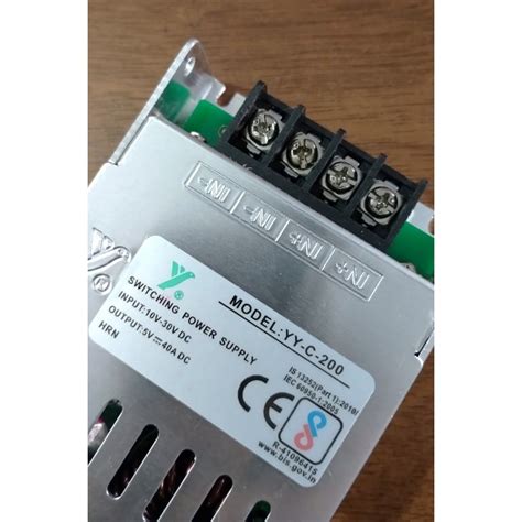 Buy 5V 40A DC-DC Buck Converter - Switching Power Supply (SMPS) - 10 ...
