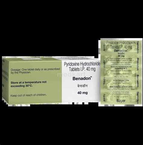 Buy Benadon Tablet 10s Online at Best Price | Medkart
