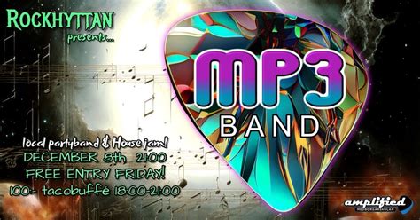 MP3 Band Live with guest artists!, Köpmans Hytta, Mölnlycke, December 8 ...