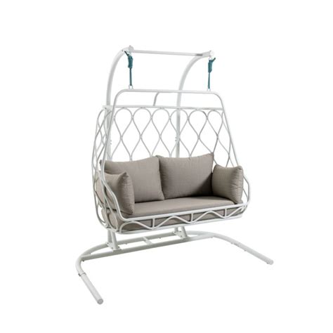 Dreamline Outdoor Furniture Double Seater Hanging Swing With Stand For ...