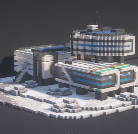 Large Minecraft Futuristic Base Tutorial 的图像结果