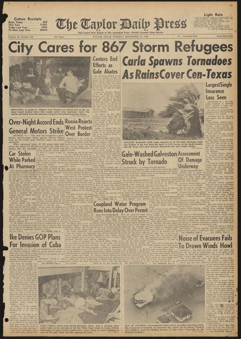 The Taylor Daily Press (Taylor, Tex.), Vol. 48, No. 229, Ed. 1 Tuesday ...