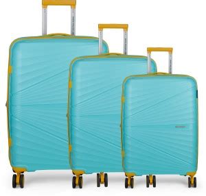 Polo Club USA Oscar Polypropylene 8 Wheeler Spinner Trolley Bag ...