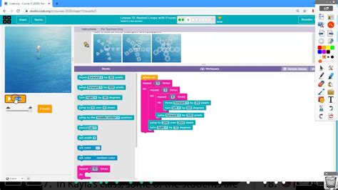 Code.org Lesson 16.4 的图像结果
