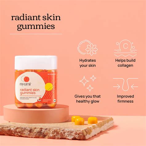 Buy Nyumi Radiant Skin Gummies -50 Gummies Online at Best Price in ...