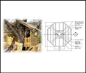 Image result for Tree House Octagonal Building