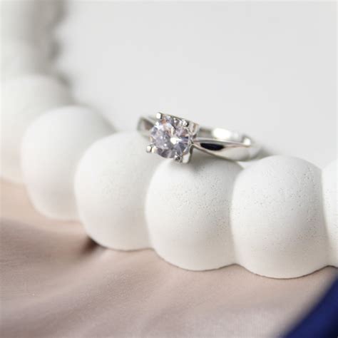 Pure Diamond Engagement Ring – Salty Accessories