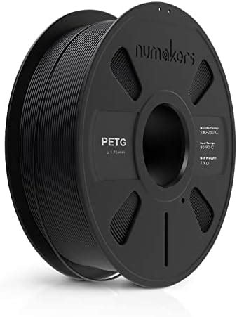 NUMAKERS PETG 3D Printer Filament, 1.75mm, Dimensional Accuracy +/- 0. ...