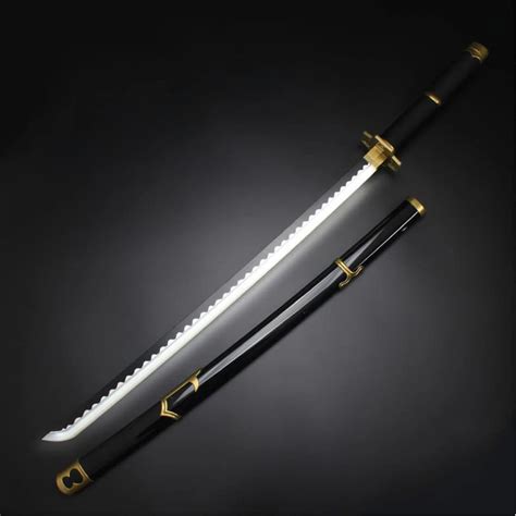 One Piece: Roronoa Zoro Yubashiri Cosplay Replica Led Katana - 40 inch ...