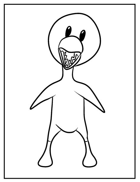 Rainbow Friends Printable Coloring Sheets - Printable Free Templates