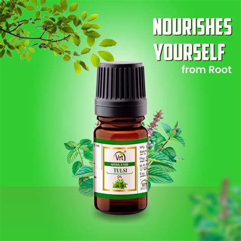 VRT HERBAL Tulsi Essential Oil -15 ML