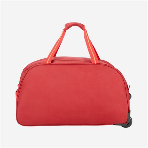 Buy Red Safari Spectra 57 Rolling Duffle With Wheels Online