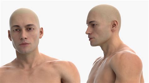 Male Physique Character Rigged for Maya 3D model | 3D Molier International