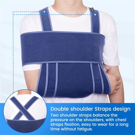 Snapklik.com : Velpeau Arm Sling For Sleep, Shoulder Immobilizer For ...