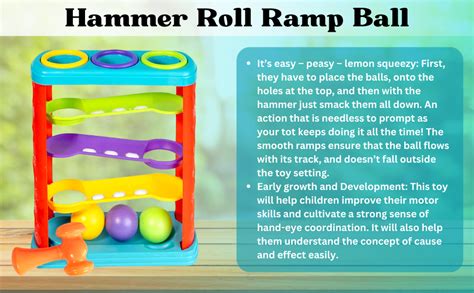 Buy Toy Imagine 3-Layer Hammer Ball Toy for Kids Age 2-5 | Colorful ...