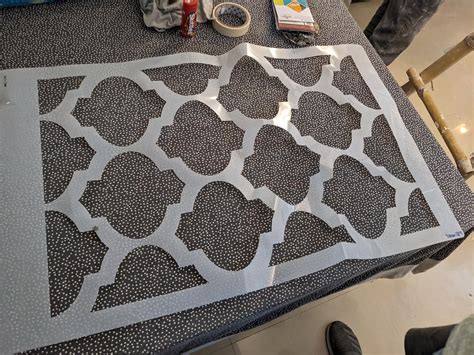 Moroccan Fill Stencil Template for Walls - Reusable Stencils for ...