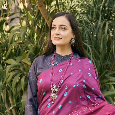 "Grace in Silver: Dia Mirza in Sangeeta Boochra's Heritage Jewellery"