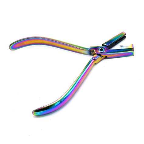 LAJA Imports Ligature Forming Plier Multi Titanium Rainbow Color ...