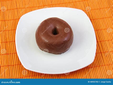 Doughnut Or Donut Isolated On White Royalty-Free Stock Photography ...