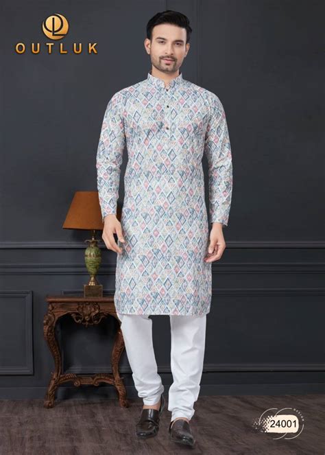 Outluk Wedding Collection Vol 24 Mens Wear Kurta With Pajama