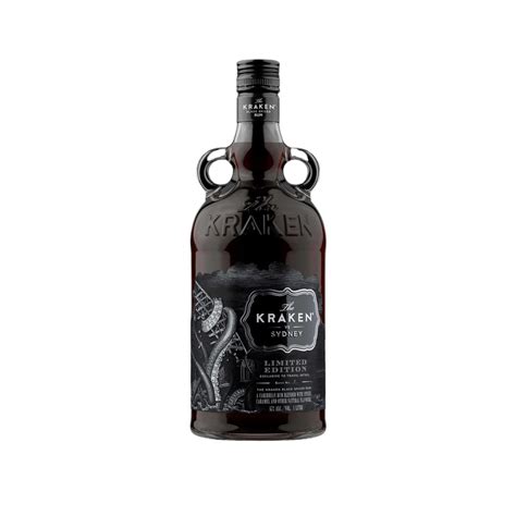 Kraken Vs Sydney Black Spice Rum 1ltr (ABV 47%) – Luca Collections