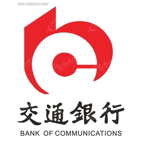 交通银行红色标志设计EPS素材免费下载_红动中国