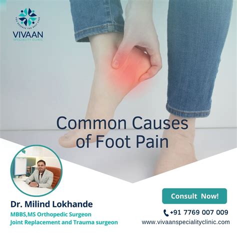 "Doctor, Why Do My Feet Hurt So Much?" – Let’s Talk About Foot Pain - Vivaan Speciality Clinic