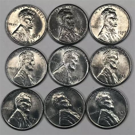 1943-S Steel Lincoln Wheat Cent BU Tube - Old Pueblo Coin