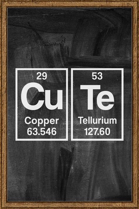 Creative Tellurium Elements