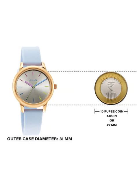 Sonata Splash Silver Dial Women Watch With Plastic Strap 8178wp01 ...