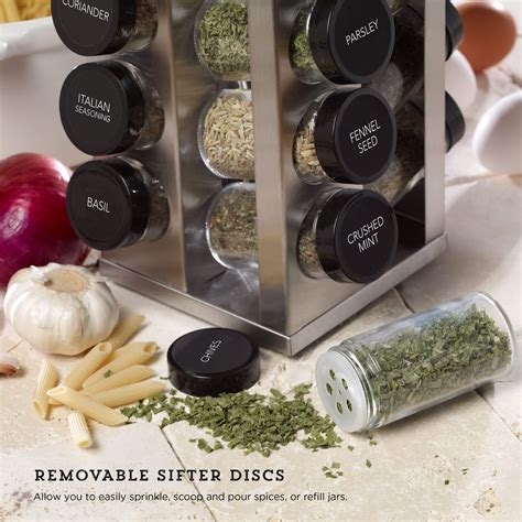 Kamenstein Bamboo Spice Rack at Fernando Crawford blog