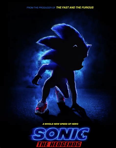 Sonic The Hedgehog looks strange in first movie poster – SideQuesting