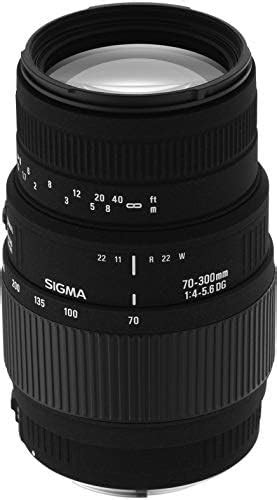 (Refurbished) Sigma AF 70-300mm F/4-5.6 DG Macro Telephoto Zoom Lens ...