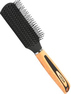 VEGA Flat Hair Brush (India's No. 1 Hair Brush Brand) For Men & Women ...