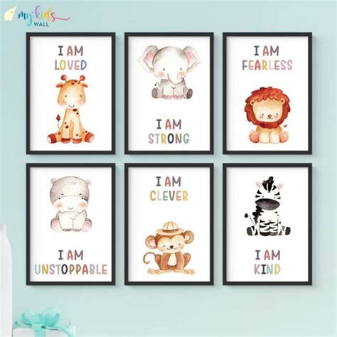 Motivational nursery decor | Personalised wall art for kids – My Kids Wall