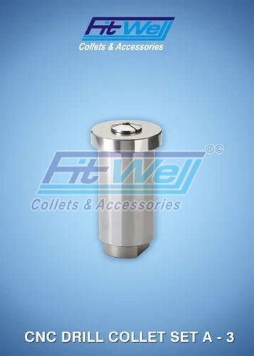A - 3 Cnc Drill Collet Set Manufacturer Exporter Supplier from Rajkot India