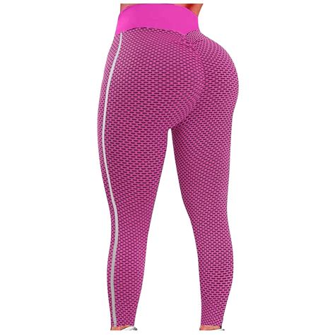 Viikei Plus Size Yoga Pants for Women Scrunch Butt Lifting Workout ...