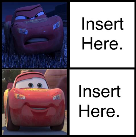 Lightning McQueen Drake Meme (Happy New Year) by DavidGracian on DeviantArt